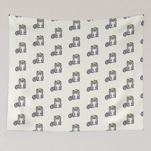 Item preview, Raccoon banana  designed and sold by Artofmayara.