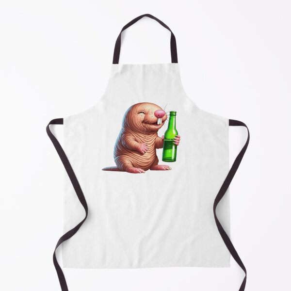 Item preview, Beer Lover Naked Mole Rat designed and sold by MagickDragon.