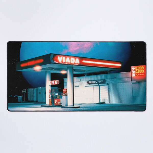 Item preview, Space Petrol Station designed and sold by Dani Moffet.