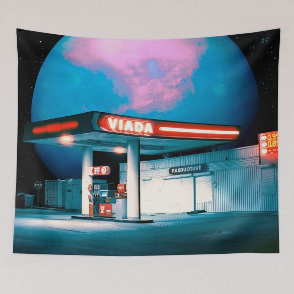 Item preview, Space Petrol Station designed and sold by Dani Moffet.