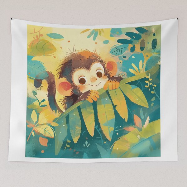 Item preview, Monkey in Jungle designed and sold by Christian Weiss.