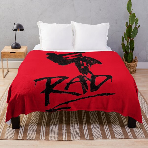 Item preview, RAD BMX Movie Logo with Jumping Rider: Iconic 80s Design designed and sold by collectees1.