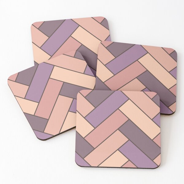 Item preview, Geometric Pattern: Herringbone Alt: Bunny  designed and sold by Red Wolf.