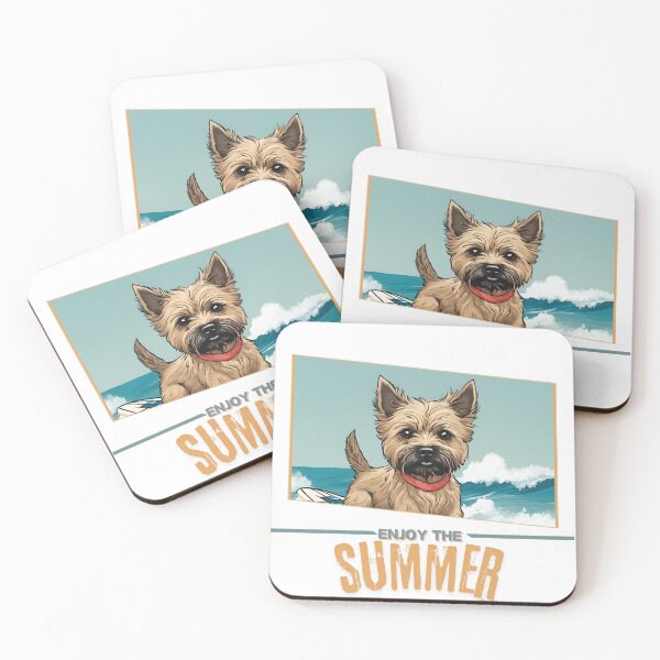 Item preview, Cairn terrier Dog summer Holidays cairn terrier dog Enjoy the Summer  designed and sold by GoodyPaws.