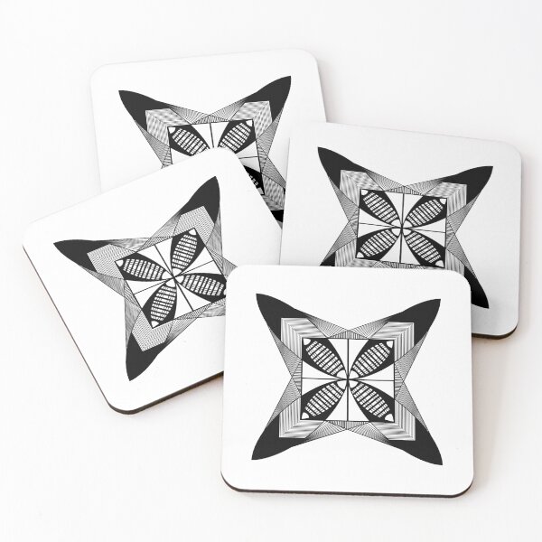 Item preview, Monochrome. Geometric Ornament. Black and white designed and sold by KateQR.