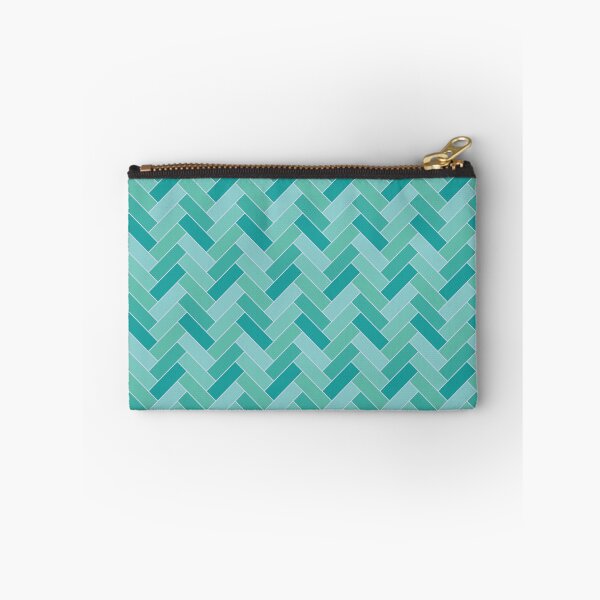 Item preview, Geometric Pattern: Herringbone Alt: Moss designed and sold by Red Wolf.