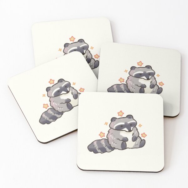 Item preview, Raccoon with stars  designed and sold by Artofmayara.