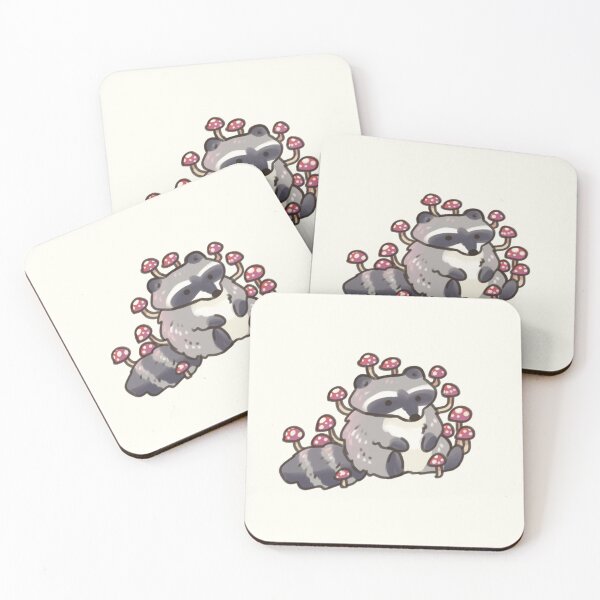 Item preview, Mushrooms Raccoon  designed and sold by Artofmayara.