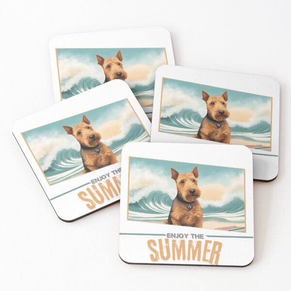Item preview, Welsh terrirer Dog summer Holidays welshterrirer dog Enjoy the Summer  designed and sold by GoodyPaws.