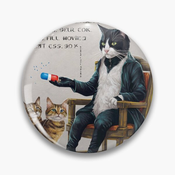 Item preview, Morpheus Cat MATRIX designed and sold by DeadSocietyArt.
