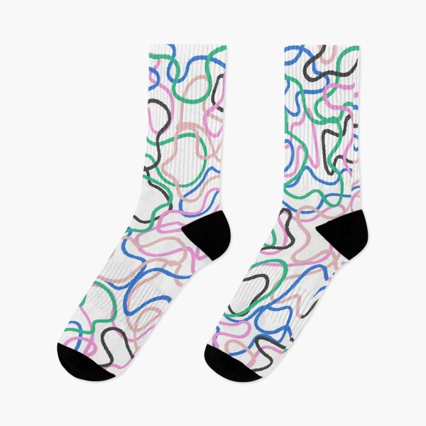 Item preview, Squiggly Jazz Retro Pattern  designed and sold by is this trash?.