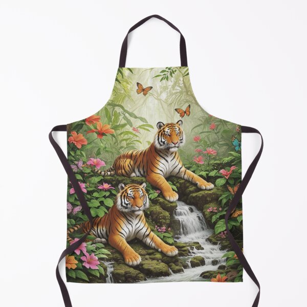 Item preview, Tigers Paradise: Enchanted Tropical Jungle Haven designed and sold by EnchantedVista.