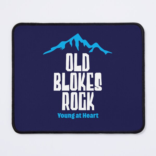 Item preview, Old Blokes Rock - Young at Heart designed and sold by charactergirl.