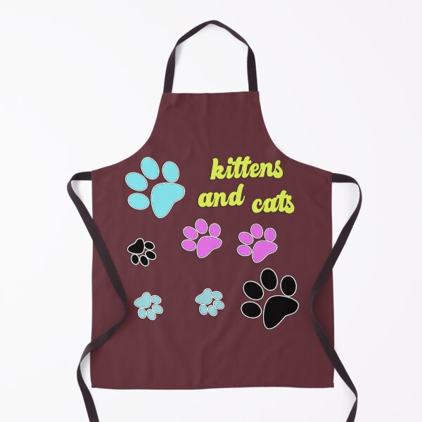 Item preview, Pattern with different color pet paws designed and sold by fuzzyfox.