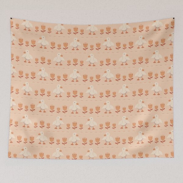 Item preview, Ducklings on a peach background designed and sold by Alex  Blud.