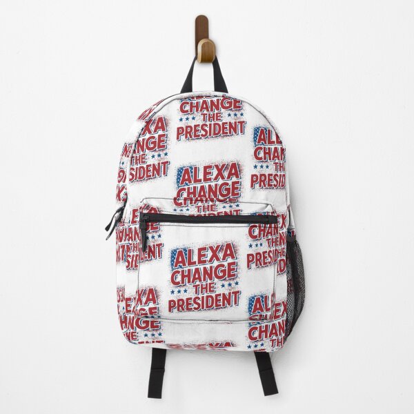 Item preview, Alexa Change the President - Political Satire Tech Humor Tee designed and sold by BunBuntheDog-.