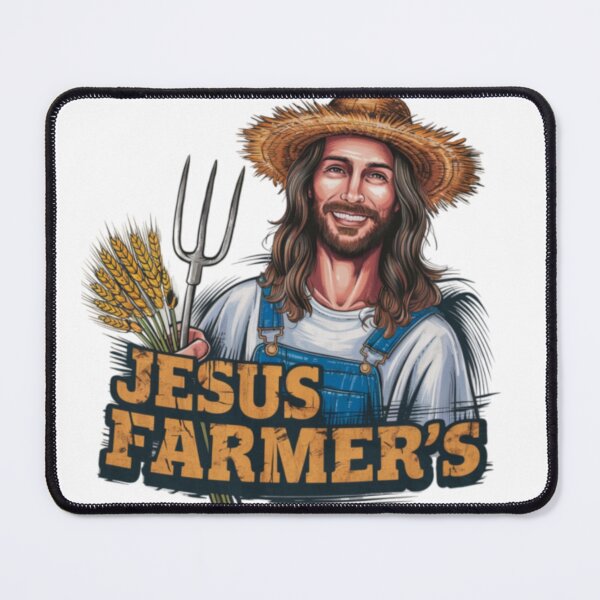 Item preview, "JESUS FARMER". CHRISTIAN FARMERS  designed and sold by Obinne.