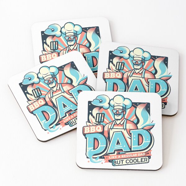 Item preview, BBQ Dad Like a Regular Dad but Cooler designed and sold by CALIMASHIRTS.