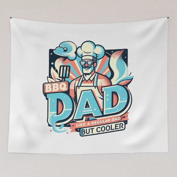 Item preview, BBQ Dad Like a Regular Dad but Cooler designed and sold by CALIMASHIRTS.