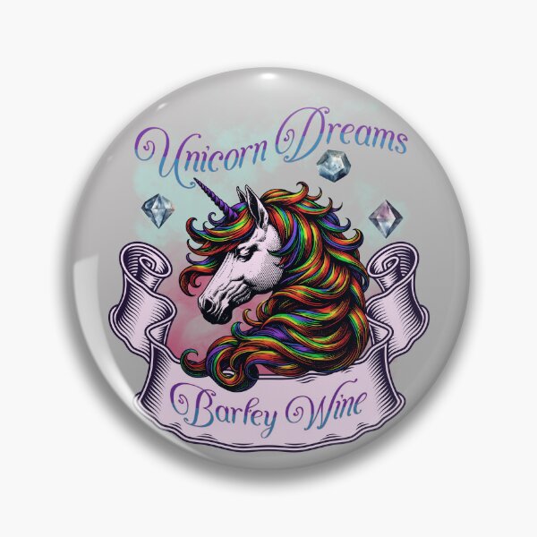 Aperçu de l'œuvre Vin d'orge Unicorn Dreams créée et vendue par Nerdsome.