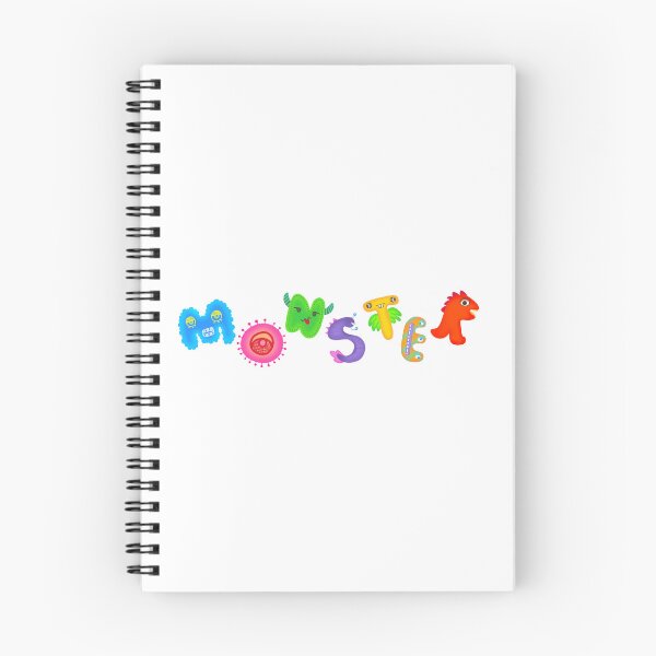 Item preview, Colorful Monster Alphabet designed and sold by Littlexhedfang.