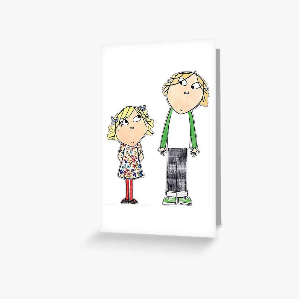 Charlie and Lola Do Not Disturb Door Sign 25cm BBC TV Flat Card New & Sealed 