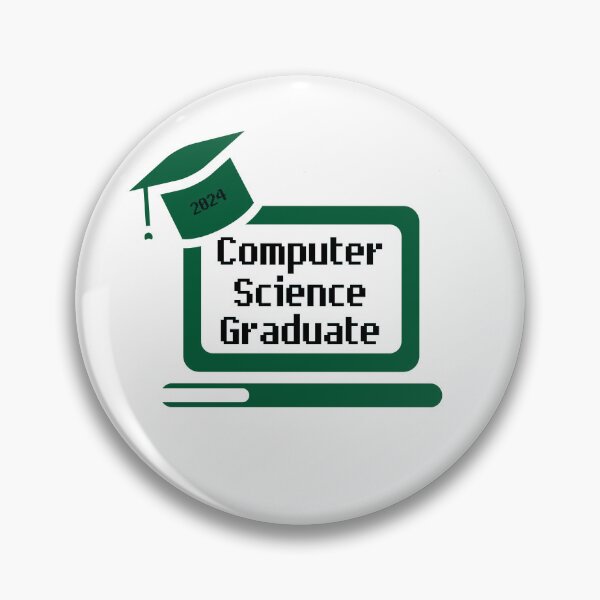 Item preview, Computer Science Graduate 2024 - Graduation 2024 (green) designed and sold by TesSpace.