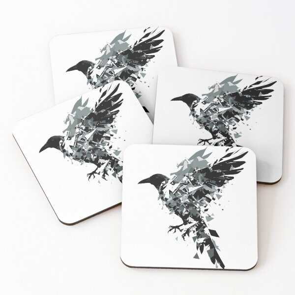 Item preview, Crow Dispersion into Geometric Shapes designed and sold by Christian Weiss.