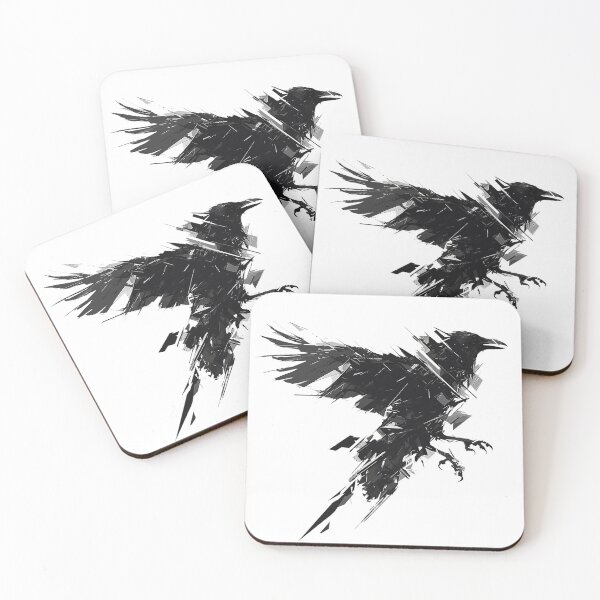 Item preview, Crow Transformed by Geometric Shapes designed and sold by Christian Weiss.
