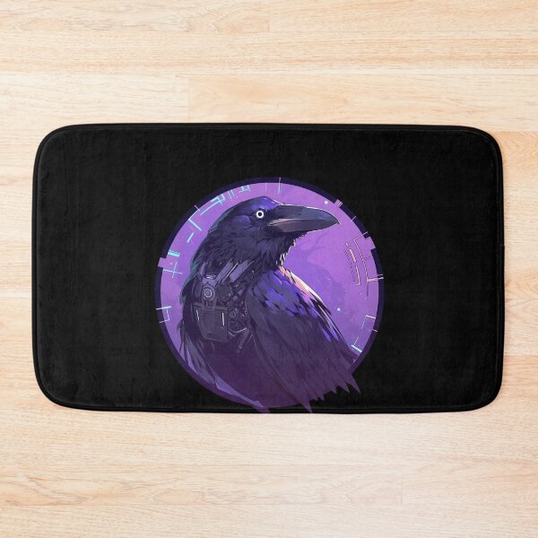 Item preview, Cyber Raven // Raven // Cool Animal // Cyber Animal // Future Animal Art // Animal Warrior // Animal Cute Art // Gaming Aesthetic stickers designed and sold by SMARTKIT  DESIGNAGENCY.