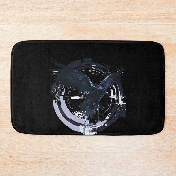 Artikelvorschau, Cyber Raven / Rabe / Cooles Tier / Cyber Animal / Zukünftige Tierkunst / Tierkrieger / Niedliche Tierkunst / Ästhetische Gaming-Aufkleber entworfen und verkauft von SMARTKIT  DESIGNAGENCY.