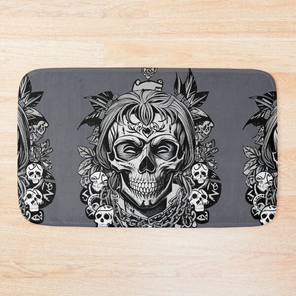 Artikelvorschau, Skelett-Baronin - Tattoo-Illustration im Punk-Girl-Stil entworfen und verkauft von MadnessEnvelope.