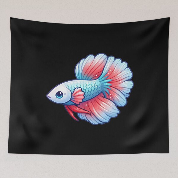 Item preview, Cute Betta Fish  designed and sold by stylishdzign.