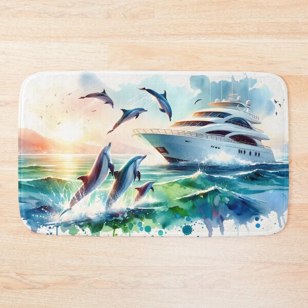 Item preview, Dolphins Jumping designed and sold by h00ch2003.