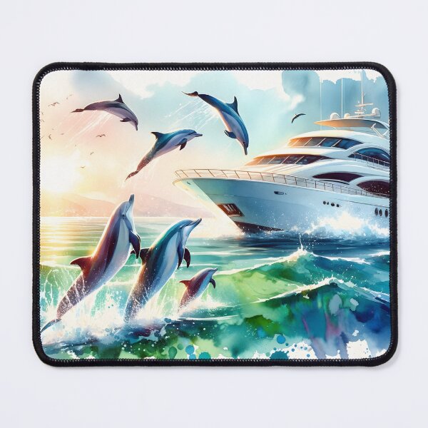 Item preview, Dolphins Jumping designed and sold by h00ch2003.