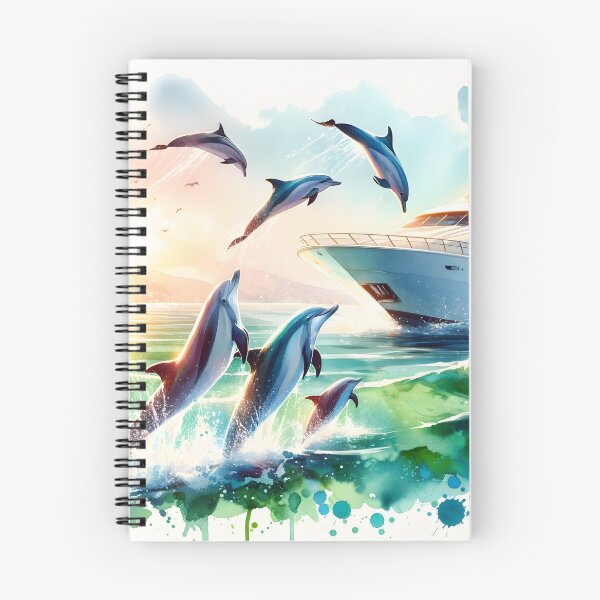 Item preview, Dolphins Jumping designed and sold by h00ch2003.