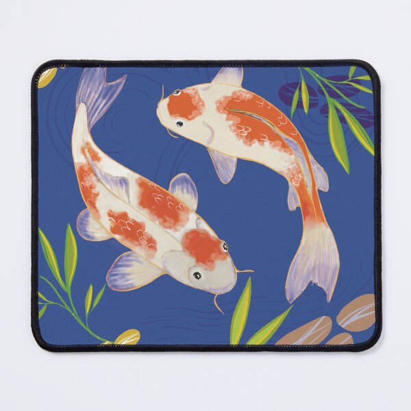 Artikelvorschau, Koi Fisch, Fish, Koi blau entworfen und verkauft von DANIS-kunst.