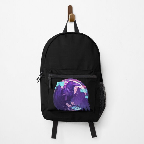 Item preview, Cyber Raven // Raven // Cool Animal // Cyber Animal // Future Animal Art // Animal Warrior // Animal Cute Art // Gaming Aesthetic stickers designed and sold by SMARTKIT  DESIGNAGENCY.