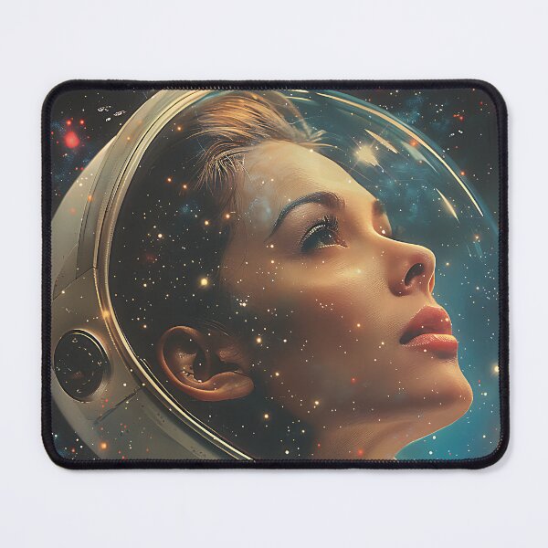 Item preview, Starry Gaze Astronaut Girl designed and sold by cosmic-sky.