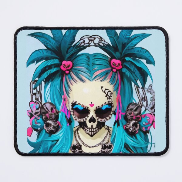 Item preview, Voodoo Makeup Neon Retro Alt Girl designed and sold by MadnessEnvelope.