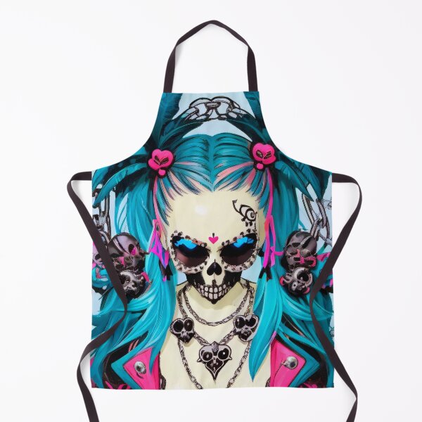 Item preview, Voodoo Makeup Neon Retro Alt Girl designed and sold by MadnessEnvelope.