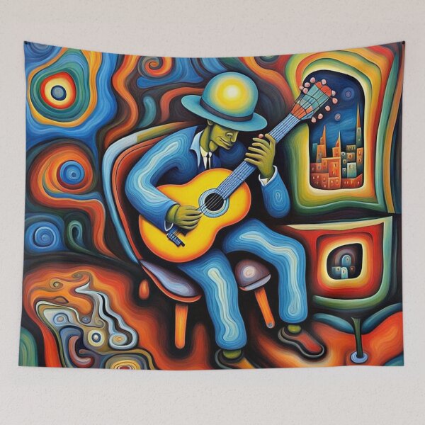 Item preview, The Guitar Player designed and sold by George Hutton Hunter.