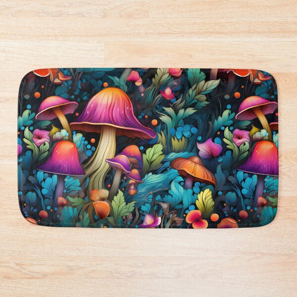 Item preview, Rainbow mushrooms designed and sold by Ravensplace22.