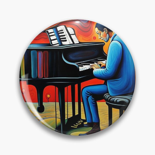 Artikelvorschau, Der Klavierspieler entworfen und verkauft von George Hutton Hunter.
