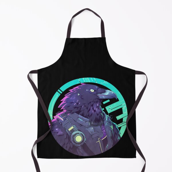 Item preview, Cyber Raven // Raven // Cool Animal // Cyber Animal // Future Animal Art // Animal Warrior // Animal Cute Art // Gaming Aesthetic stickers designed and sold by SMARTKIT DESIGNAGENCY.