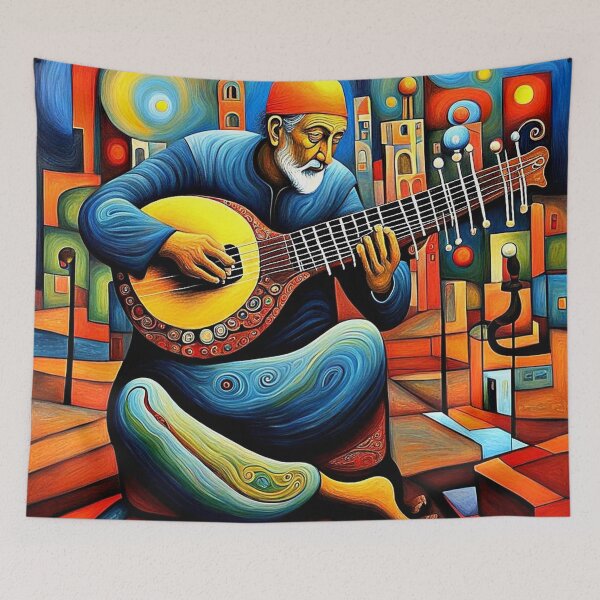 Item preview, The Sitar Player designed and sold by George Hutton Hunter.