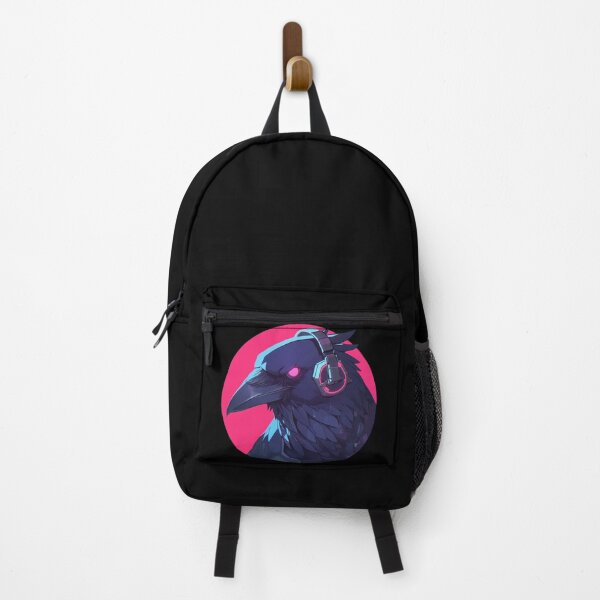 Item preview, Cyber Raven // Raven // Cool Animal // Cyber Animal // Future Animal Art // Animal Warrior // Animal Cute Art // Gaming Aesthetic stickers designed and sold by SMARTKIT  DESIGNAGENCY.