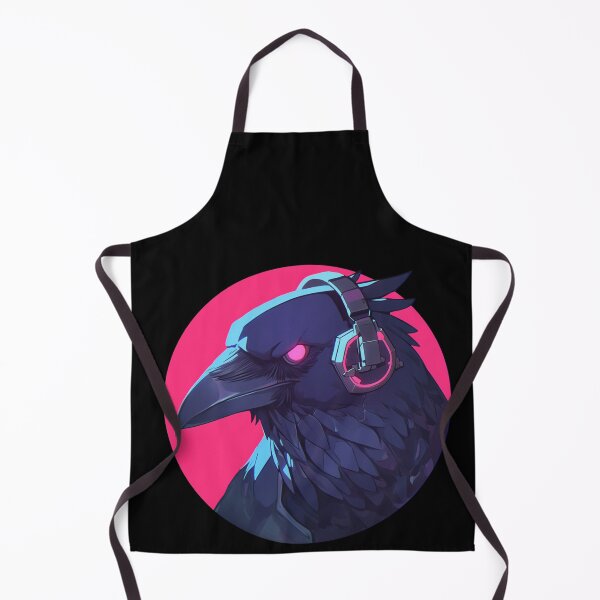 Item preview, Cyber Raven // Raven // Cool Animal // Cyber Animal // Future Animal Art // Animal Warrior // Animal Cute Art // Gaming Aesthetic stickers designed and sold by SMARTKIT DESIGNAGENCY.
