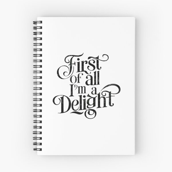 Item preview, Funny, First of All I'm A Delight, Funny Sarcasm designed and sold by ArtByKatti.
