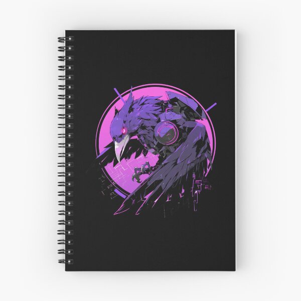 Item preview, Cyber Raven // Raven // Cool Animal // Cyber Animal // Future Animal Art // Animal Warrior // Animal Cute Art // Gaming Aesthetic stickers designed and sold by SMARTKIT  DESIGNAGENCY.